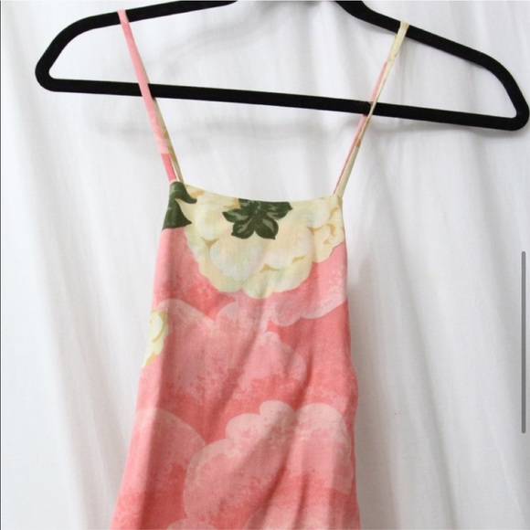 NWT Reformation Waverly Hanoi Pink Floral Dress 4 - Picture 5 of 9